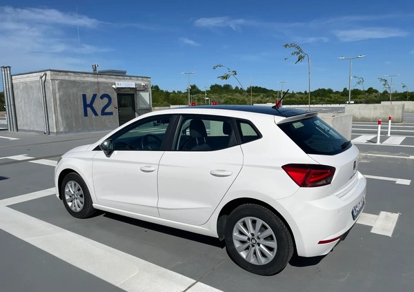 Seat Ibiza cena 46700 przebieg: 110000, rok produkcji 2019 z Kraków małe 326